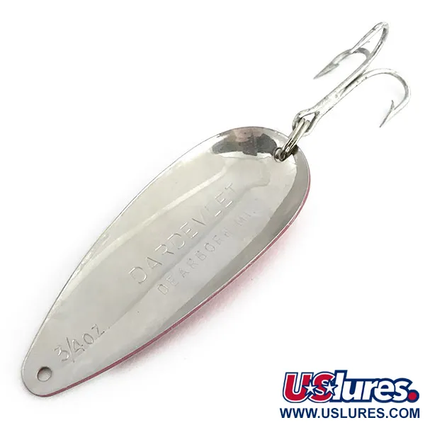 Dardevle Dardevlet Lepel, Rood / Wit / Nikkel, 21g, Eppinger, #8879