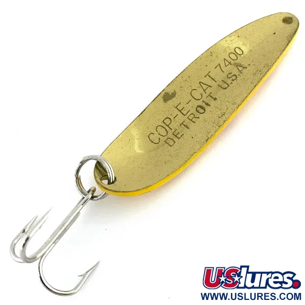 Dardevle Cop-E-Cat 7400 Lepel, Five of Diamonds, 19g, Goud, #8880