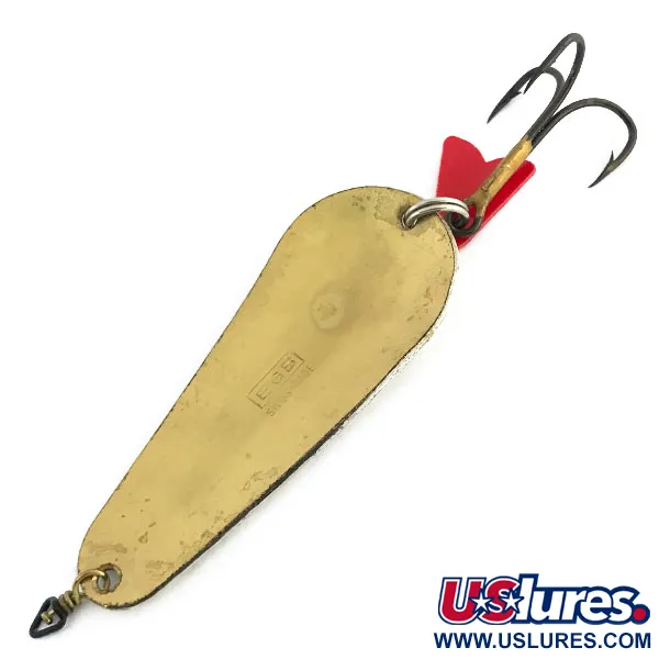 EGB Swiss made Lepel, Zilver/Goud/Rood/Bruin, 14g, Handgehamerd, #8881