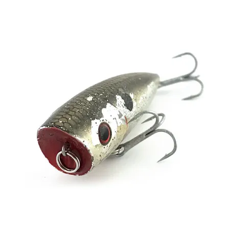 Bass Pro Shops XTS Speed Lures Popper, Zilver, 7g, Topwater, #8885