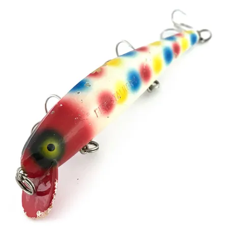 Catchmore Fish Stalker Plug, Wit/Rood/Blauw, 14g, Duiklip, #8897