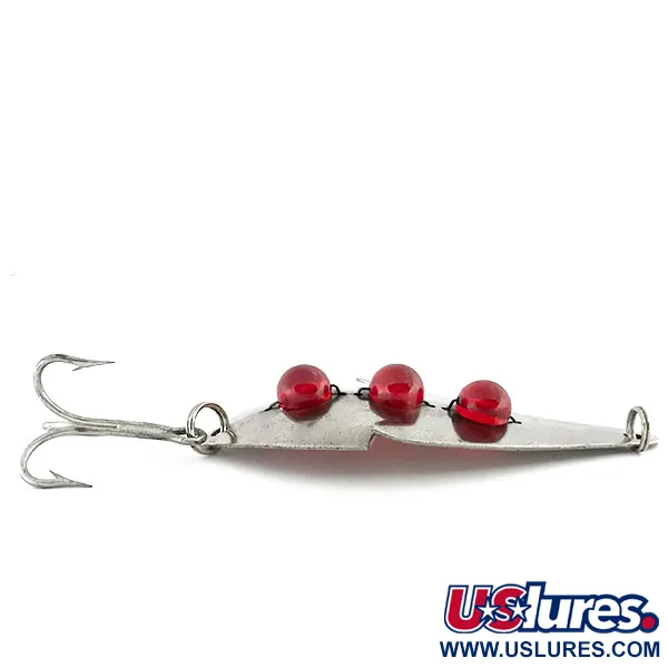 Lanes Lane's Sparkl-l Wobbler Lepel, Nikkel, 28g, Rode Ogen, #8928