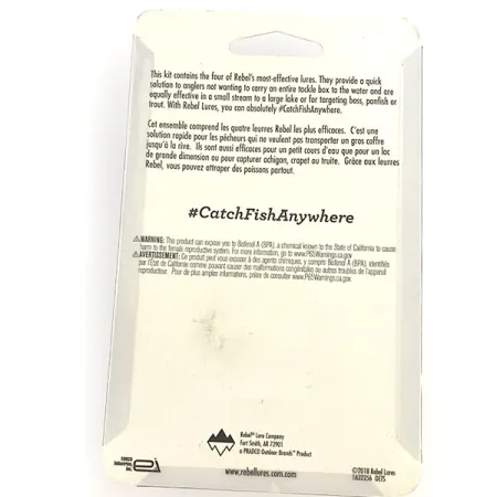 Rebel Ultralight Kit Kunstaas-set, Mix, 4-5cm, Vintage Original, #8930