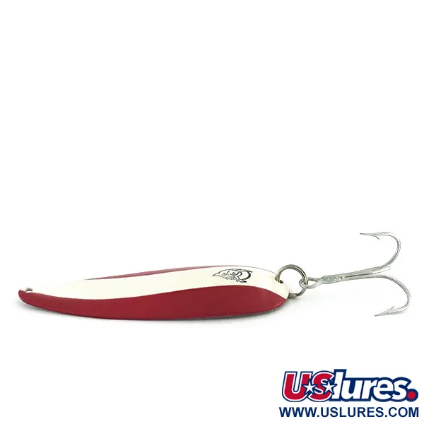 Eppinger Dardevle Lepel, Rood/Wit/Nikkel, 28g, Concave Body, #8940