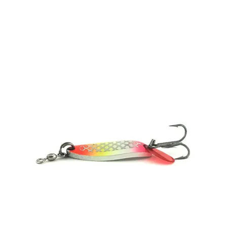 Luhr Jensen Krocodile Lepel, Rainbow, 7g, Messing, #8945