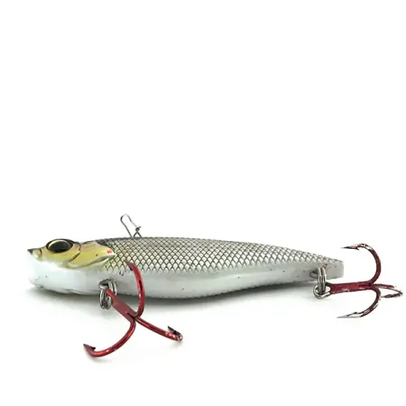 Bass Pro Shops XTS Rattle Shad Lipless, Rainbow Silver, 17g, #8954