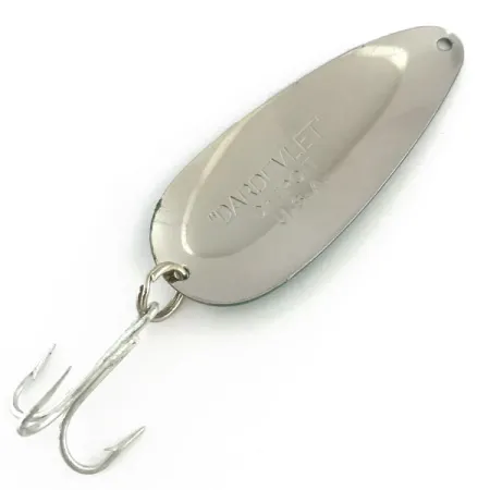 Dardevle Dardevlet Lepel, Groen/Wit/Nikkel, 21g, Vintage, #8956