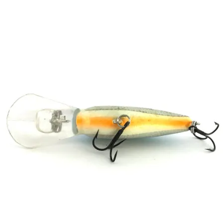 Excalibur Bomber Bill Dance Fat Fingerling Crankbait, Blauw-Zilver, 12g, #8962