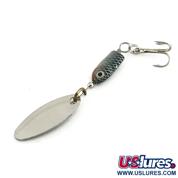 Blue Fox Flash Deep Runner Spinner, Lichtblauw, 4g, Fins, #8967