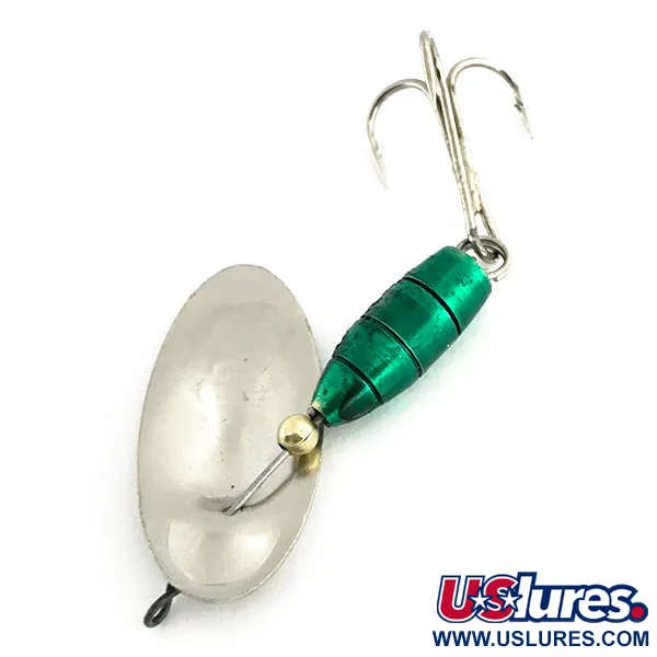 Panther Martin 9 Spinner, Nikkel / Groen, 11g, Inline blad, #8988