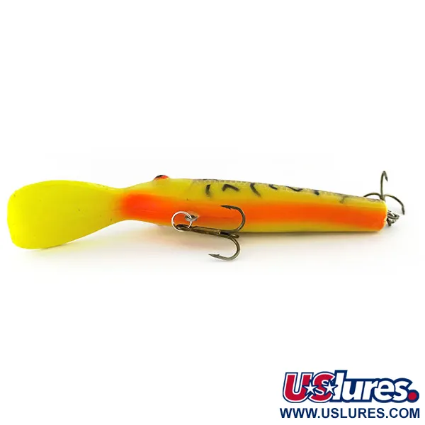 Lindy Little Joe Master's Series Baitfish UV, Geel/Bruin Tiger, 12g, #8991