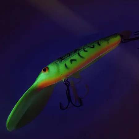 Lindy Little Joe Master's Series Baitfish UV, Geel/Bruin Tiger, 12g, #8991