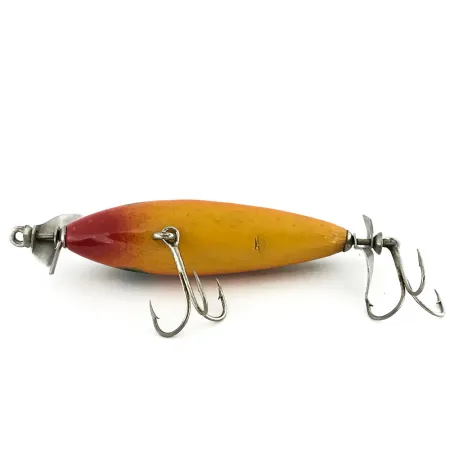 Luhr Jensen Wood Chopper Topwater, Pumpkin Seed, 14g, Dubbele Prop, #8993