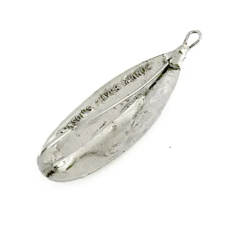 Johnson Silver Minnow Lepel, Zilver, 5g, Wiervrij, #8996