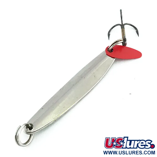 Bay de Noc Swedish Pimple Lepel, Nikkel/Groen, 6g, #9016