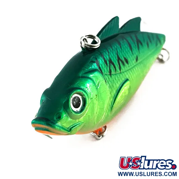 Matzuo Lipless Vibratieplug, Green Tiger, 14g, Glow-in-the-dark, #9020