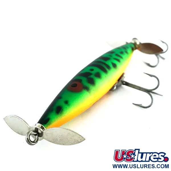 Heddon Dying Flutter Oppervlaktelure, Fire Tiger, 11g, Propellers, #9022