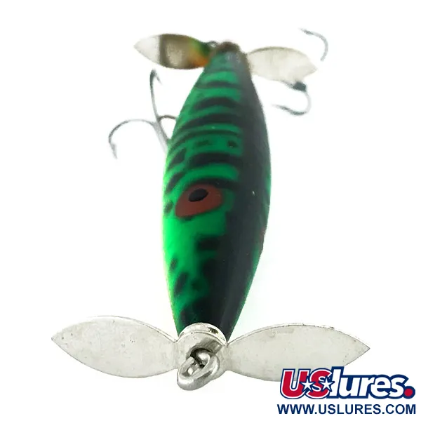 Heddon Dying Flutter Oppervlaktelure, Fire Tiger, 11g, Propellers, #9022