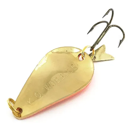 Acme K.O. Wobbler Blinker, Goud / Oranje, 14g, Lokblad, #9027