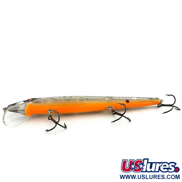 Smithwick Suspending Rattlin’ Rogue Jerkbait, Zilver/Oranje, 10g, #9037