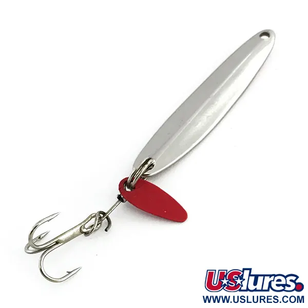 Bay de Noc Swedish Pimple UV Lepel, Nikkel / Oranje, 6g, UV, #9051