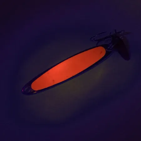 Bay de Noc Swedish Pimple UV Lepel, Nikkel / Oranje, 6g, UV, #9051