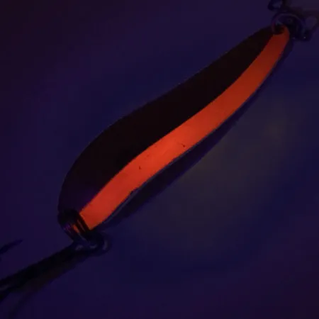 Luhr Jensen Krocodile Die #4 UV Lepel, Koper/Oranje, 14g, UV, #9057