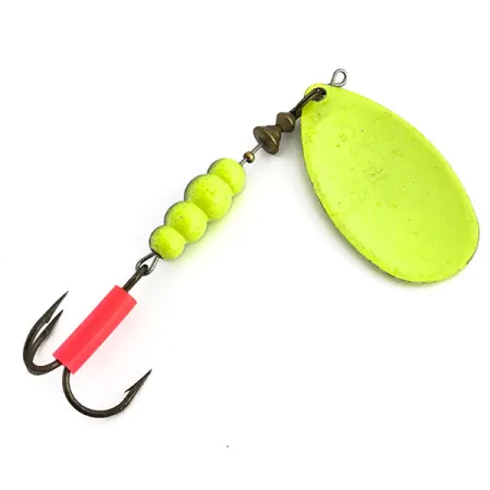 Mepps Aglia 5 Fluo UV Spinner, Chartreuse, 14g, UV-reactief, #9060