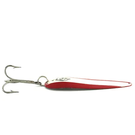 Eppinger Dardevle Trolldevle Lepel, Rood/Wit/Nikkel, 40g, #9063