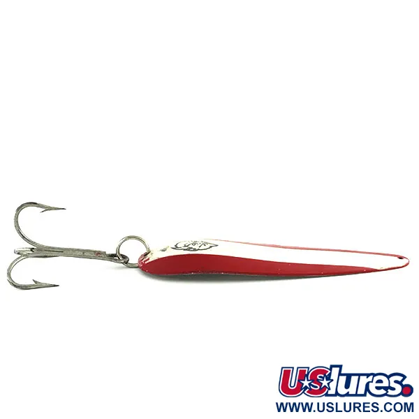 Eppinger Dardevle Trolldevle Lepel, Rood/Wit/Nikkel, 40g, #9063