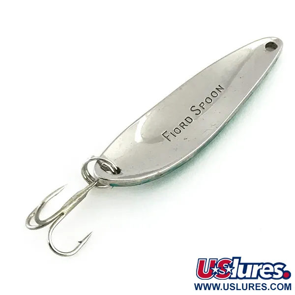 Acme Fiord Spoon Lepel, Nikkel / Groen, 7g, Vintage, #9066