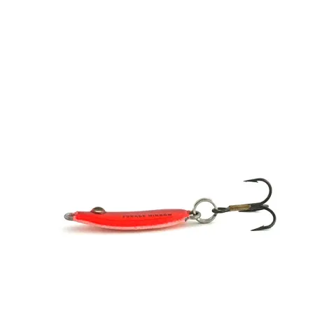 Northland Forage Minnow Jigging Spoon, Rood / Roze, 3g, Glow, #9083