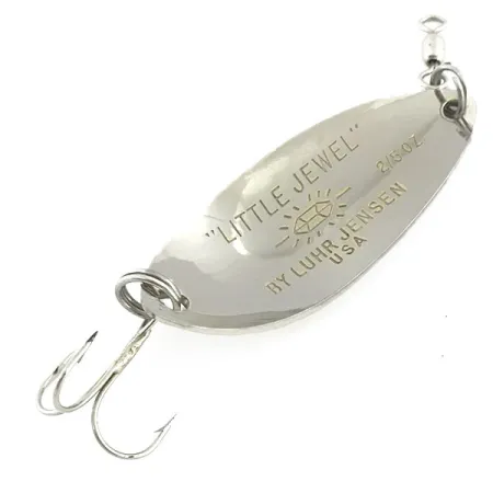 Luhr Jensen Little Jewel Lepel, Gehamerd nikkel, 14g, #9085