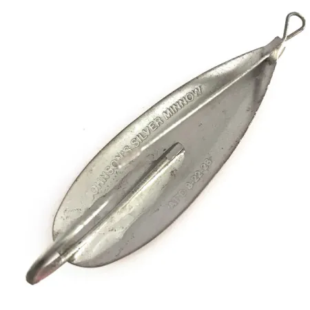 Johnson Weedless Silver Minnow Lepel, Rood/Wit/Zilver, 12g, #9089