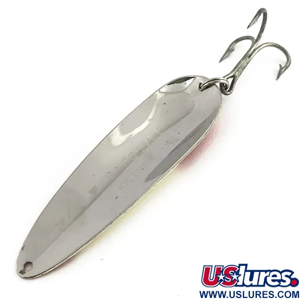 Eppinger Dardevle Lepel, Rood/Wit/Nikkel, 28g, Canada-Design, #9102