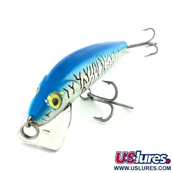 The Producers Roscoe's Shiner No. 5 Plug, Rainbow Tiger, 11g, #9114