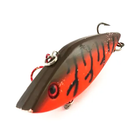 Cotton Cordell TH Spot UV Lipless Crank, Red Tiger, 14g, Glow, #9124