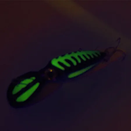 The Producers Willy's Worm UV Plug, Zwart/Groen, 8g, UV-actief, #9129