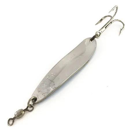 Luhr Jensen Krocodile Die #4 Lepel, Blauw/Nikkel, 21g, Werpen, #9138