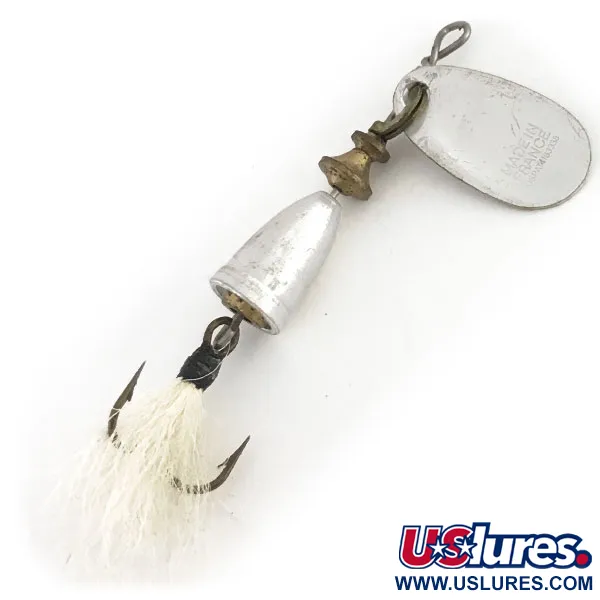 Blue Fox Super Vibrax 0 Foxtail Spinner, Zilver, 3.5g, Veren, #9146