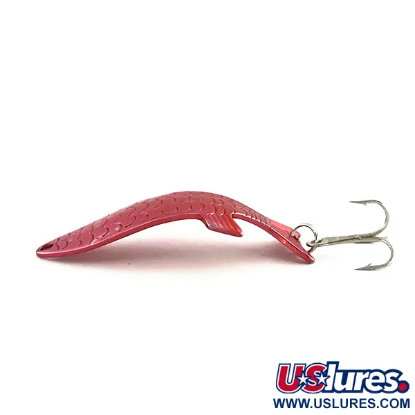 Acme Phoebe Lepel, Roze Metallic, 7g, Schubbenpatroon, #9153