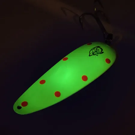 Eppinger Dardevle UV Lepel, Geel/Rood/Nikkel, 28g, UV-actief, #9163