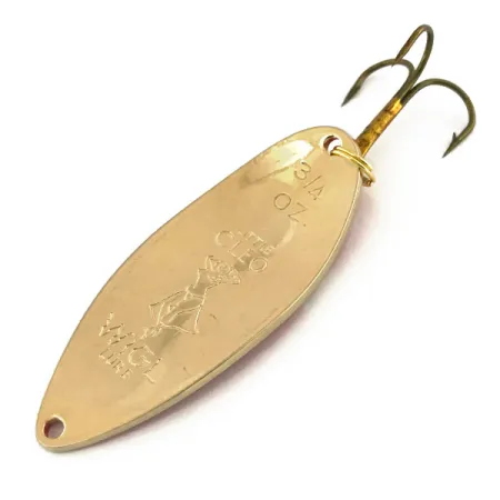 Seneca Little Cleo (Hula Girl) Lepel, Rood / Goud, 21g, Vintage, #9173