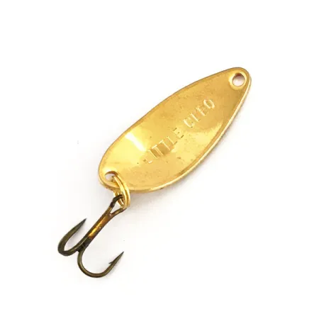 Acme Little Cleo Lepel, Rood / Goud, 3.5g, Gebogen Profiel, #9179