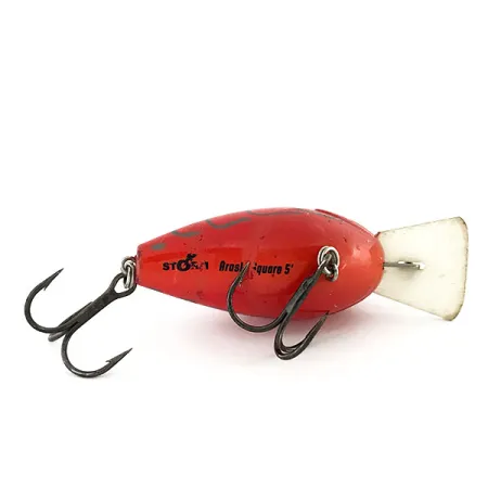 Storm Arashi Silent Square 5 Plug, Red Craw, 18g, Silent, #9191