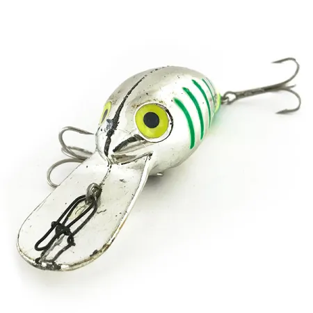 Yakima Bait Fatfish Plug, Spiegelzilver/Groen, 25g, Diepte 5m, #9193