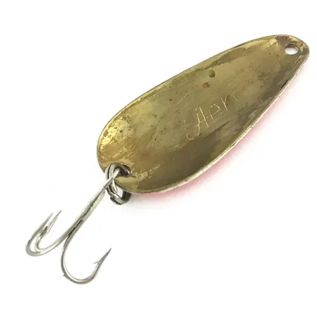 Aeroplane Spinner Aero Lepel, Rood / Wit, 8g, Messing, #9206