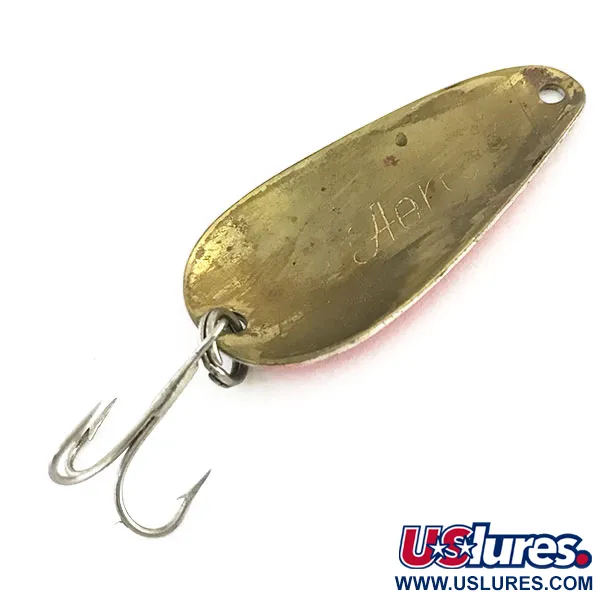 Aeroplane Spinner Aero Lepel, Rood / Wit, 8g, Messing, #9206