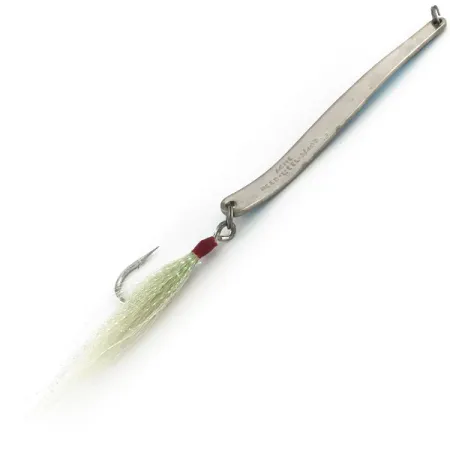 Acme Need-L-EEL Lepel, Nikkel / Blauw, 21g, Gebonden haak, #9228