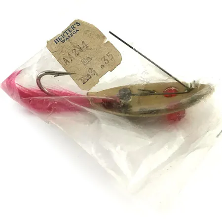 Weedless Herter's Lepel, Goud / Rood, 6g, Wierbeschermer, #9232